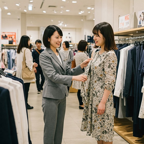 百貨店アパレル販売スタッフ（レディス・メンズ）