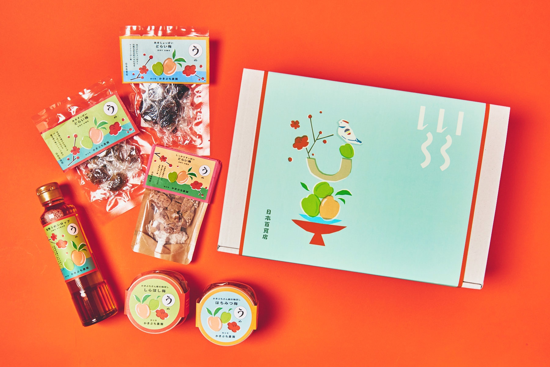 短期　日本百貨店食品や雑貨販売