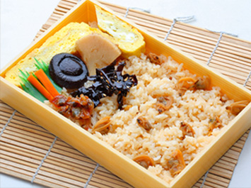 短期深川めしお弁当販売