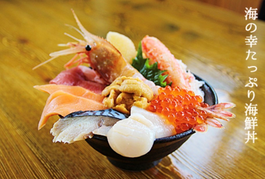 海のや海鮮弁当の接客販売