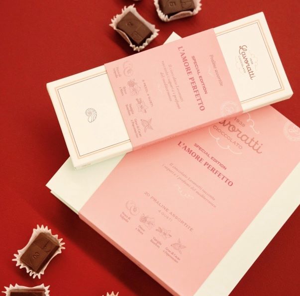 ラヴォラッティバレンタインチョコの販売