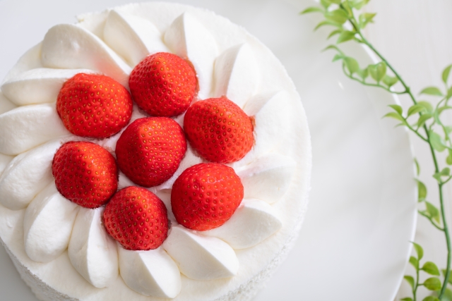 短期クリスマスケーキ販売