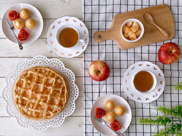 7日間限定でアップルパイ販売