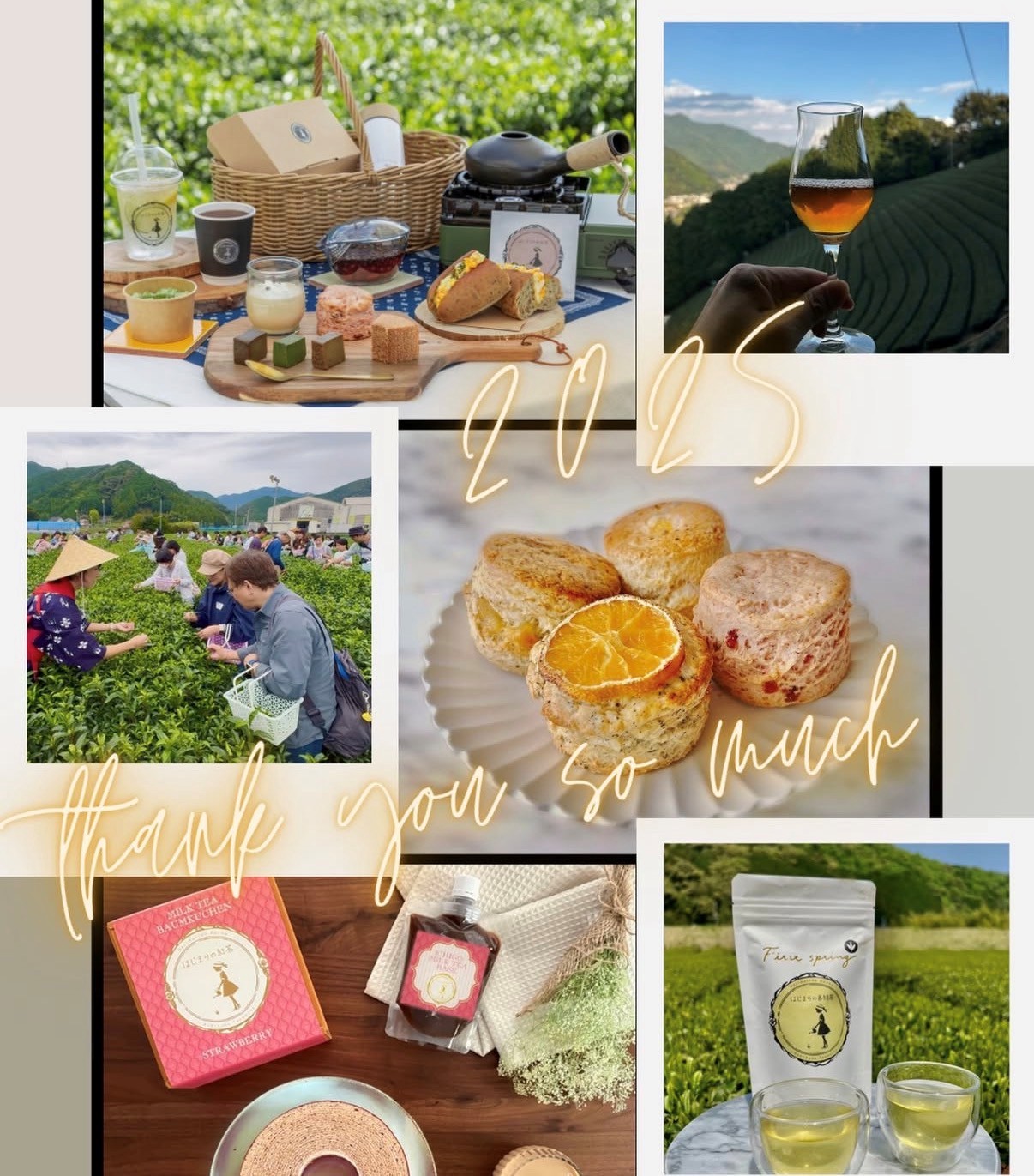 短期こだわりの紅茶とスコーンの接客販売