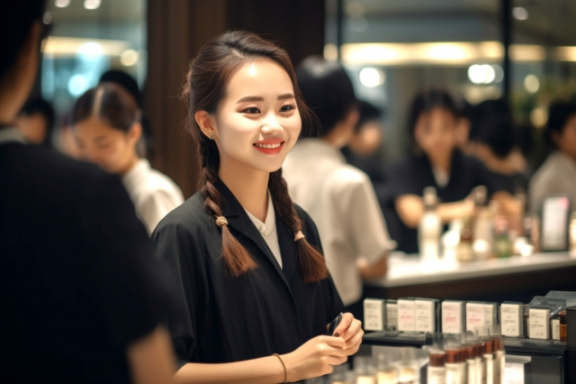 インポートアパレル販売、販売サポート業務