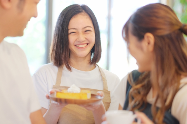 短期北海道物産展チーズケーキ販売