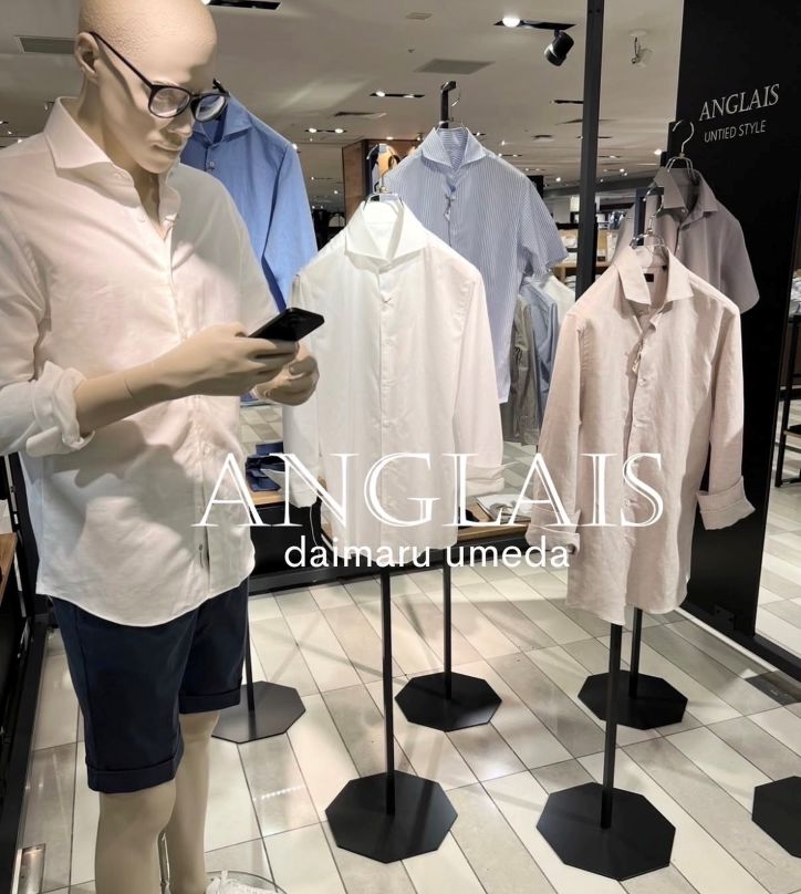 アンタイドシャツ紳士服接客販売