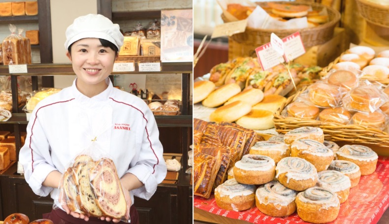 浅野屋自由が丘店のパン長期販売