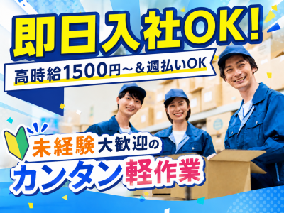 検品スタッフ(発注内容通りか確認するだけ)