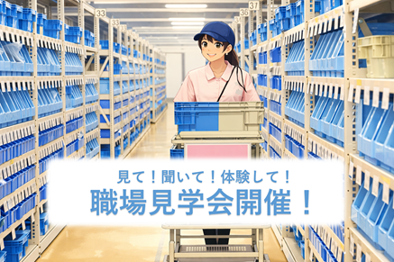 7/３(金)職場見学会開催！