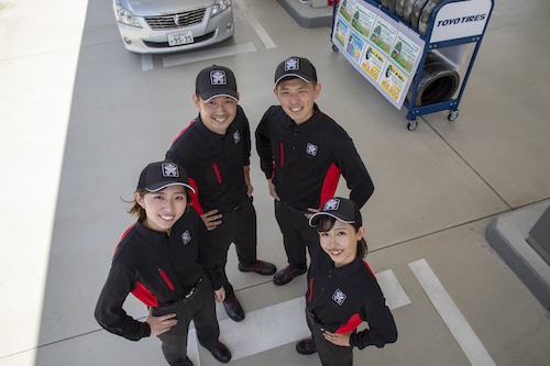 ガソリンスタンドスタッフ