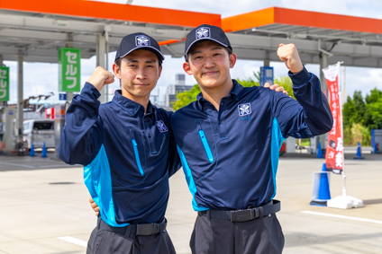 ガソリンスタンドスタッフ