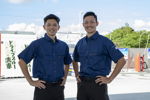 セルフガソリンスタンド給油監視員