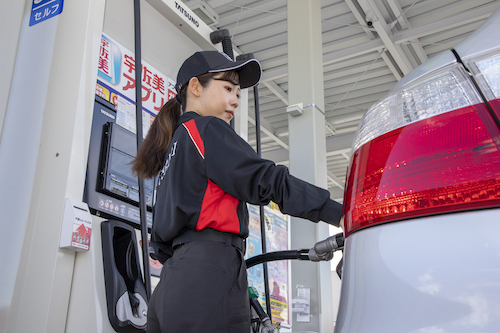 ガソリンスタンドスタッフ