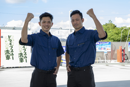 セルフガソリンスタンド給油監視員