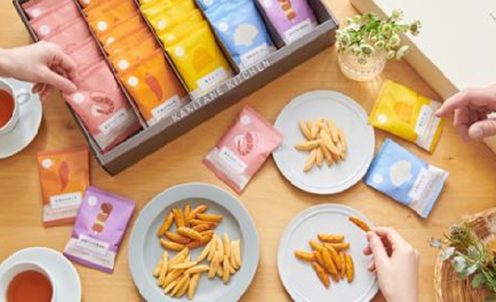 カラフルなパッケージが人気♪かきたねキッチンの接客販売＠エキュート上野