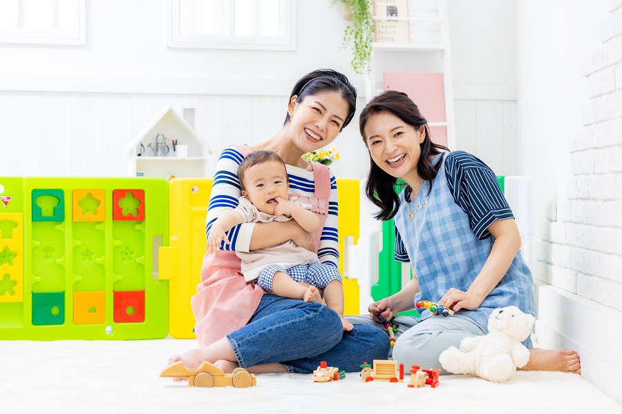 【月1日～＊保育士資格を活かす】日・祝のみ！保育士・保育補助＠中央林間駅