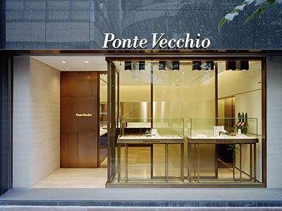 ＜レジなし＞Ponte Vecchio（ポンテヴェキオ）のジュエリー販売＠銀座並木通り本店