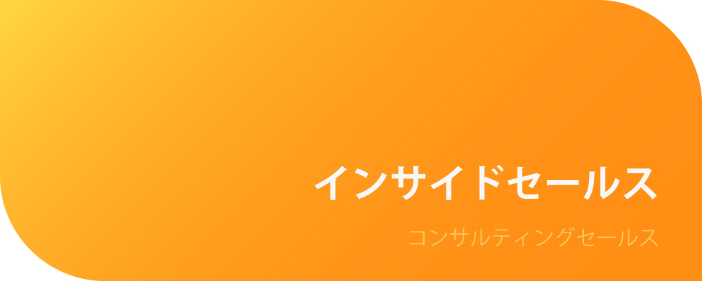 インサイドセールス/コンサルティングセールス